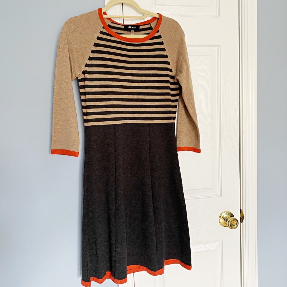 Nine West Dress Size XS Long Sleeve